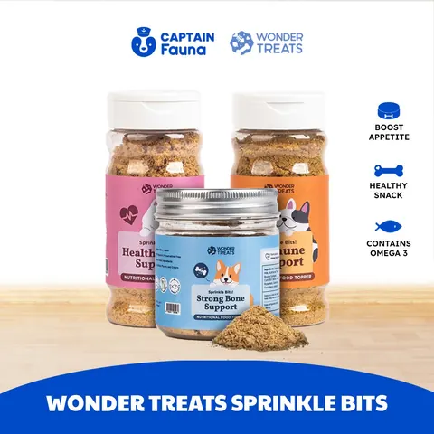 Sprinkle Bits Support Makanan Anjing Dog Food Topper